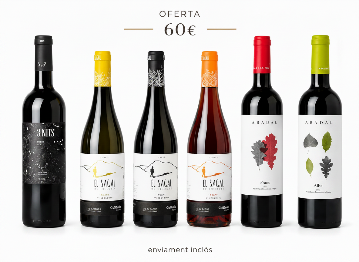 pack degustació vins catalans (6 ampolles)